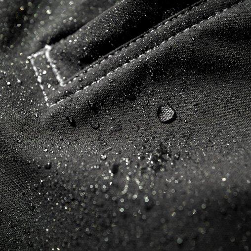 close up of waterproof fabric